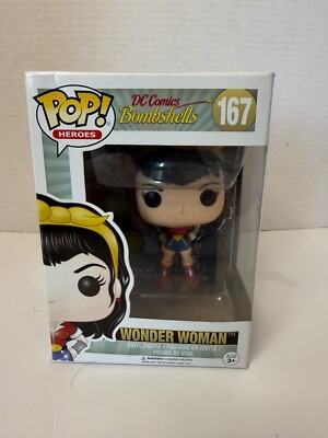 Funko Pop! Heroes Wonder Woman DC Bombshells Chase - Standard Vinyl Figure