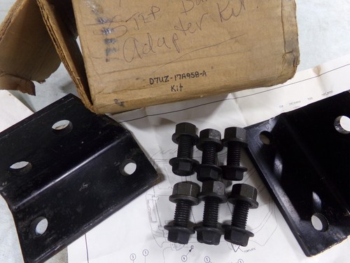 Adapter Kit, Rear Step Bumper, 1975/79 E100/350 Ford Econoline, NOS - Picture 6 of 6