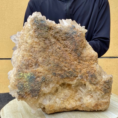 31.7LB Large Natural Clear White Quartz Crystal Cluster Energy Healing Specimen - 第 18/19 張圖片