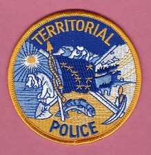 ALASKA STATE TERRITORIAL POLICE SHOULDER PATCH