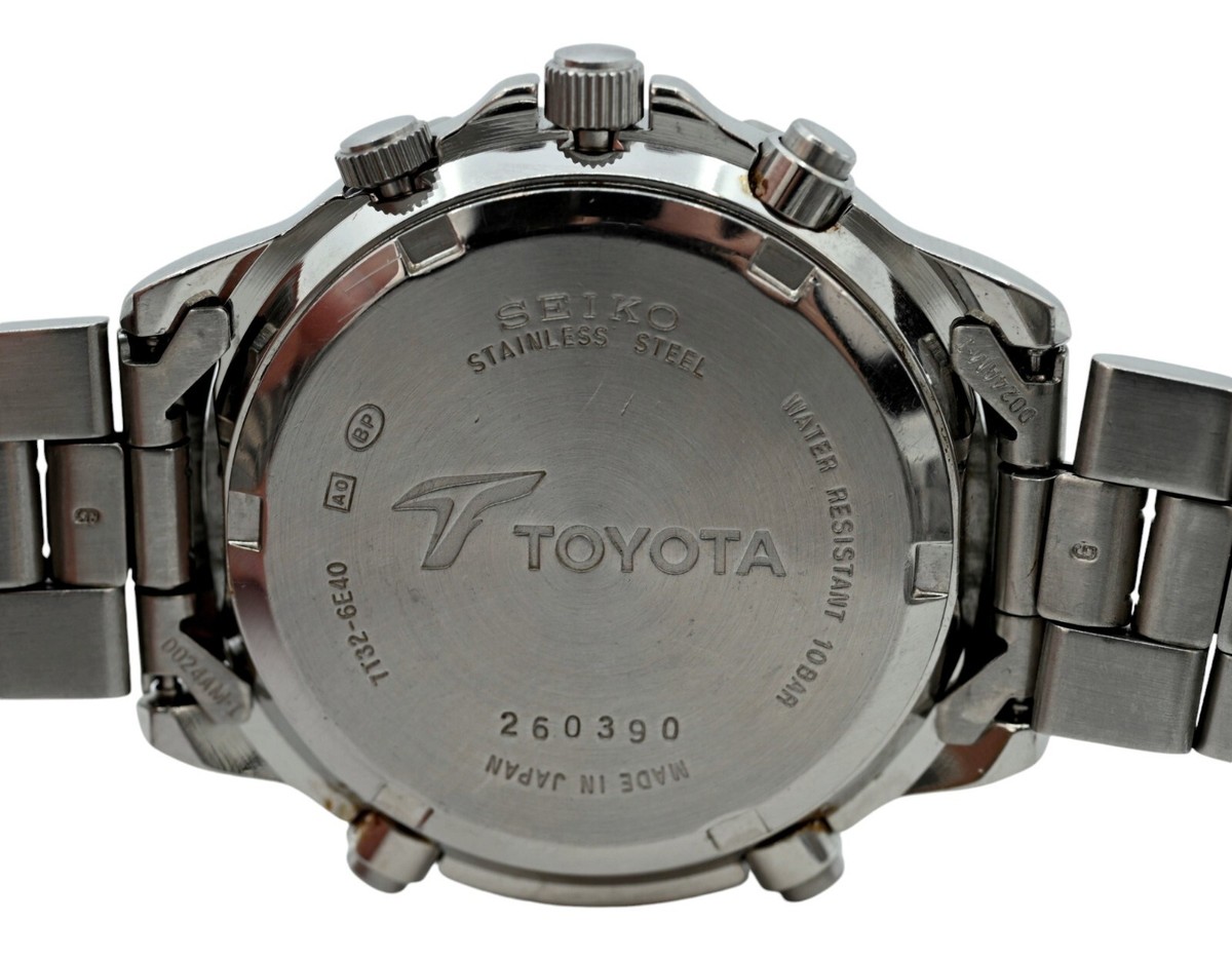 A8100 SEIKO TOYOTA 7T32-6E40 クロノグラフ 腕時計 1878 SEIKO セイコー クロノグラフ 腕時計 7T32-6E40 ブルー