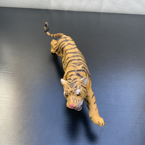 AAA Tiger Hard Rubber Animal Figure Rare Vintage Collectible Toy - Picture 23 of 24