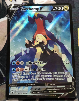 Garchomp V TG23/TG30 Swsh10: Astral Radiance Trainer Gallery Holo Excellent  Cond