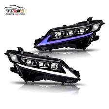 USED LED Headlights DRL For 2018-2024 Toyota Camry  8th Gen Head Lamp Assembly