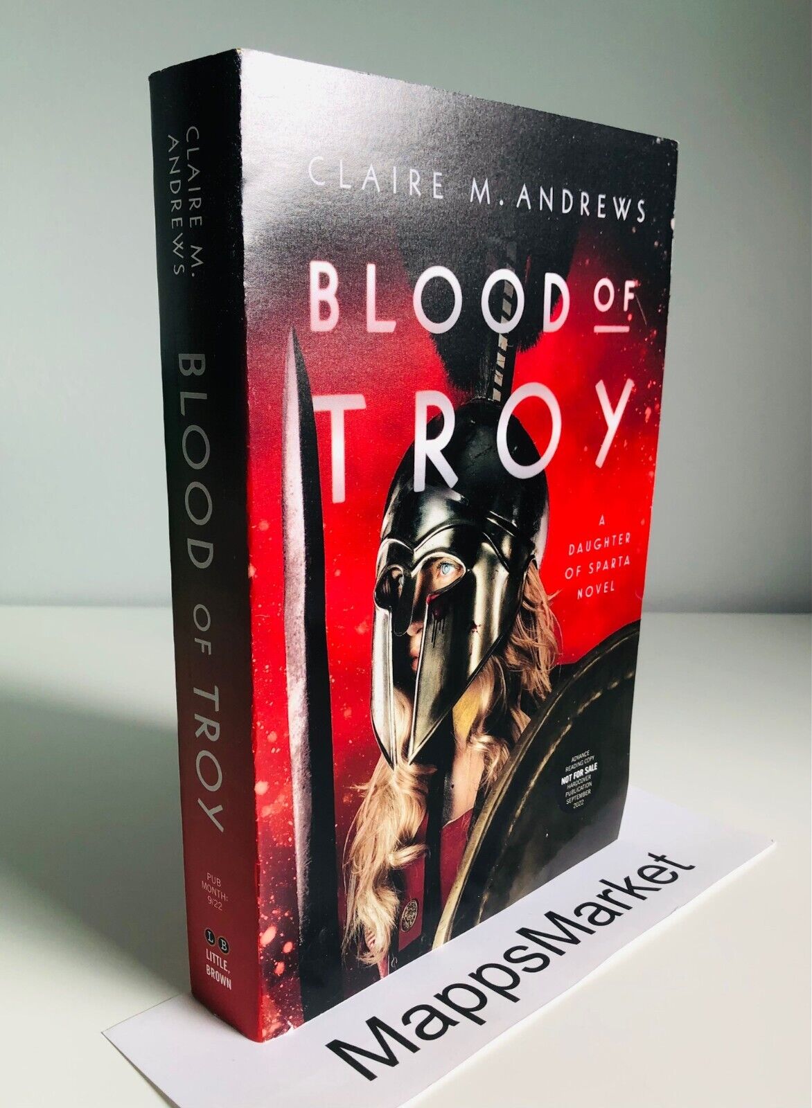 Blood of Troy (Daughter of Sparta, #2) by Claire M. Andrews