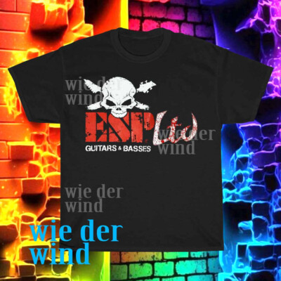 New ESP LTD Logo Men's T-shirt funny size S to 5XL