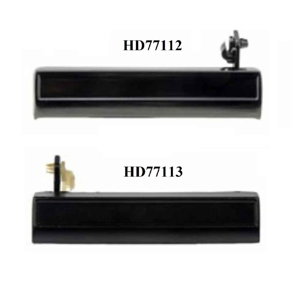 Manija de puerta exterior delantera L&R 2 piezas apta para Pontiac Phoenix 83-84, T1000 82-87 Foto 2 de 4