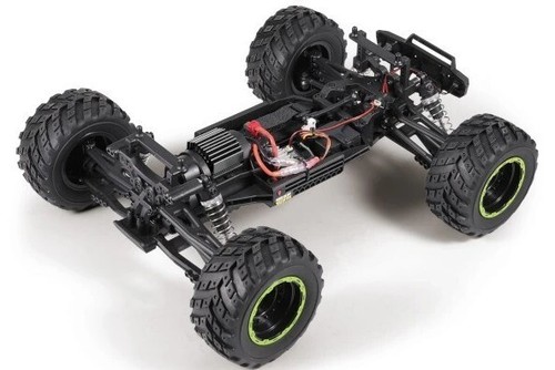 Blackzon Smyter MT 1/12 4WD Electric Monster Truck Brushed RTR Blue RC Car - Picture 2 of 14