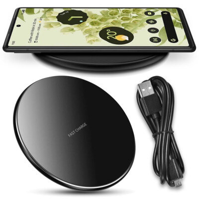 QI Wireless Ladegerät für Google Pixel 10 9a 9 Pro / XL / Fold Ladestation 15W