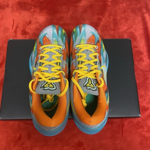 Nike Kobe 8 Protro 2024 Venice Beach Size 5 Mens Brand New FQ3548-001 - Picture 4 of 19