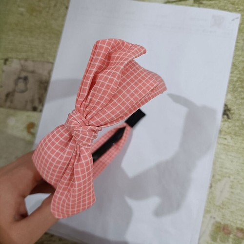 Mode Femmes Rayure Bandeau Cheveux Cerceau Large Noeud Noeud Bandeau Cheveux / - Zdjęcie 16 z 23