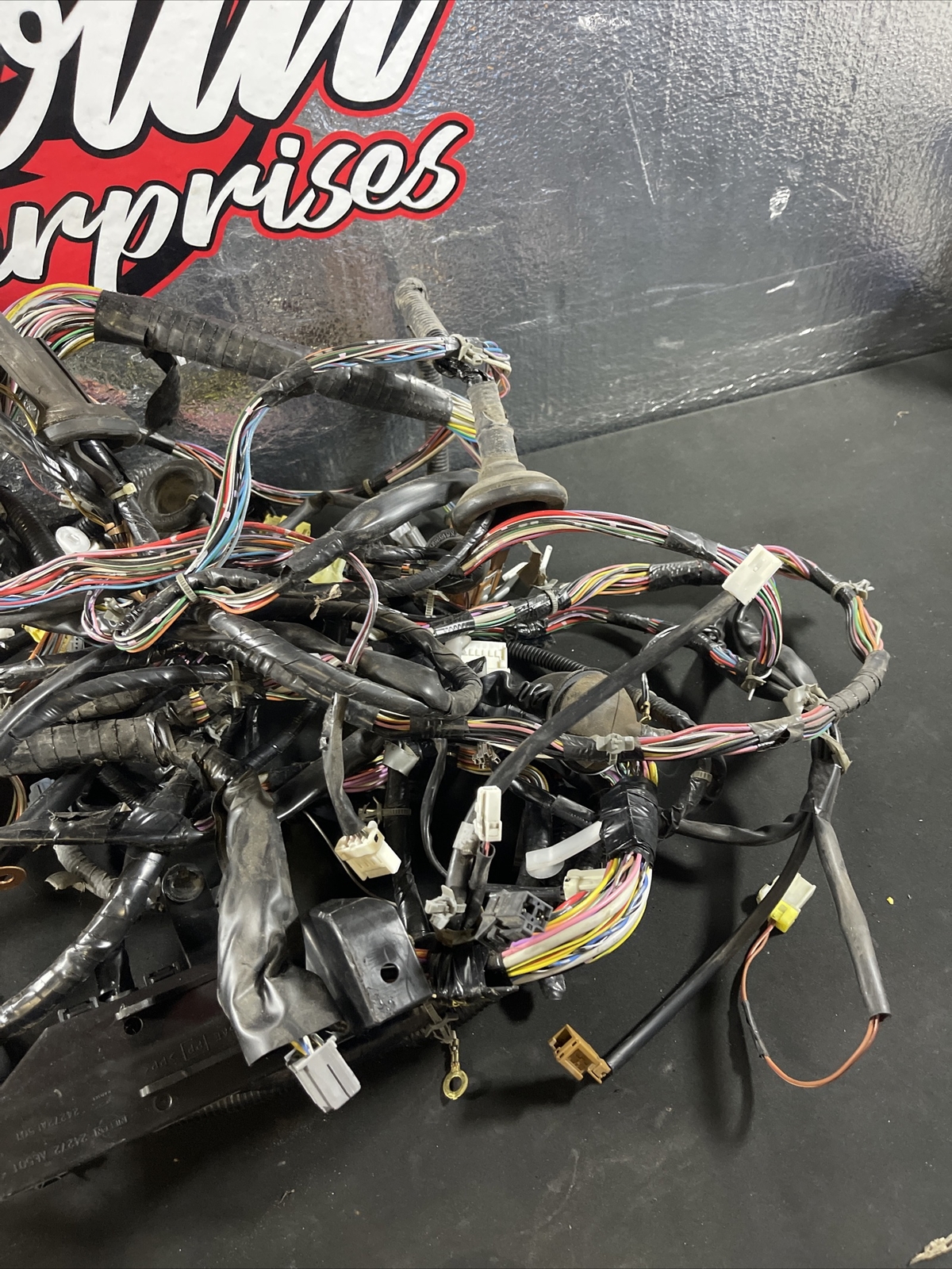 2007 08 INFINITI G35S SEDAN OEM INTERIOR CHASSIS WIRING HARNESS 4DR