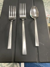 W. M. Dalton Stainless Oneida Brookwood  3 pieces