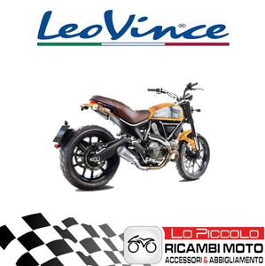 Muffler Leovince Lv 10 Inox Ducati 800 Scrambler 15 Cafe Racer Ebay