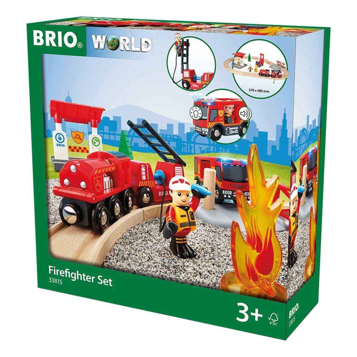 Brio Rescue Fire Fighter Set