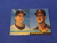 1991 Mark Langston - Mike Witt Topps Stadium Club Charter Member
