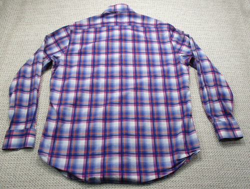 TAILORBYRD Shirt Mens Large Plaid Long Sleeve Button Up Dress Business Casual - Picture 4 of 14