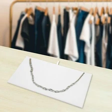 Set of 10 Pads Jewelry Inserts Tray Liners White Display Organizer 14 ¼ X 7 ½”  