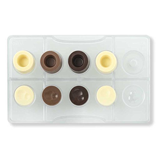 Decora 0050125 Stampo Cioccolatino Tondo Componibile