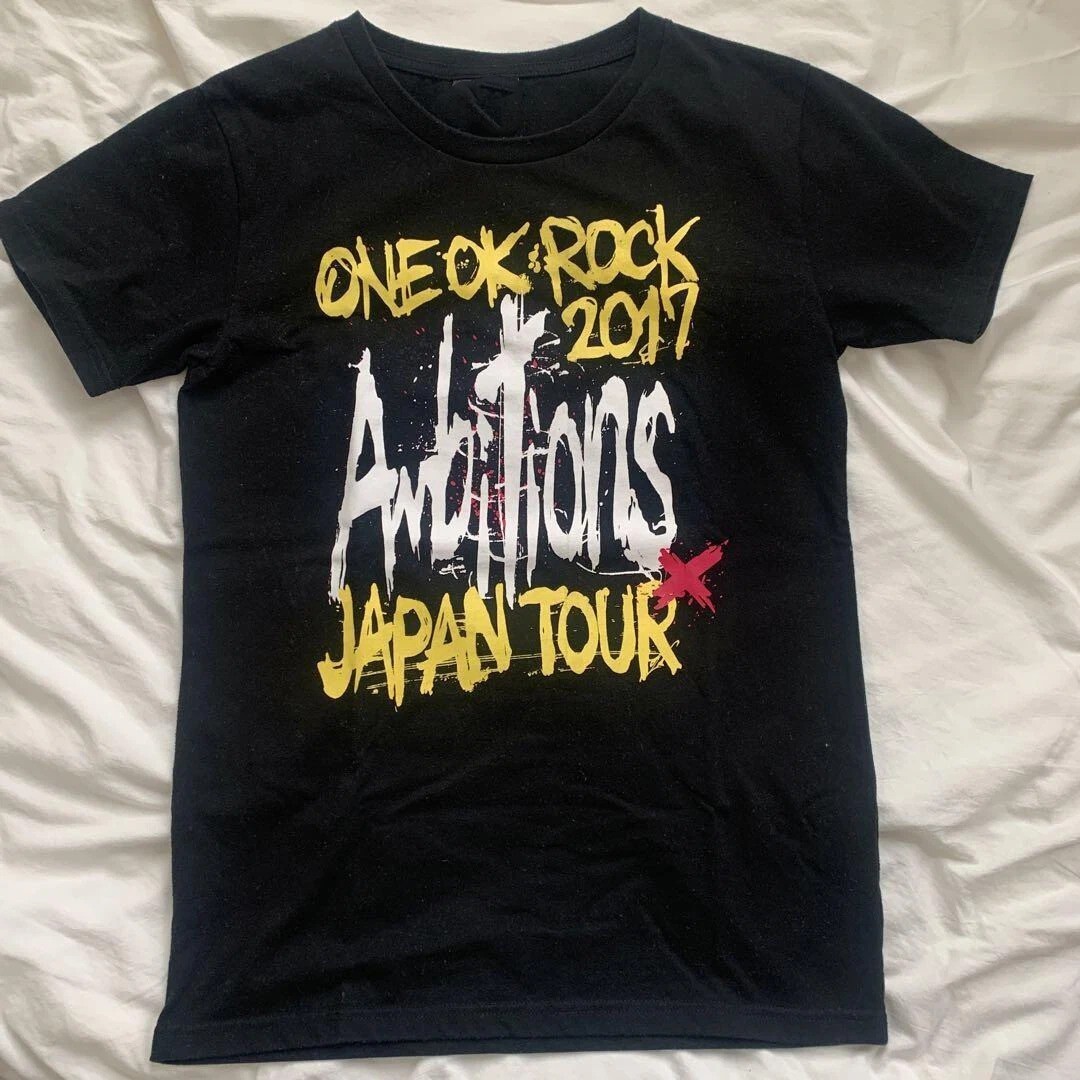 ONE OK ROCK Ambitions Japan Tour T-shirt Twoside Full Size BL1528
