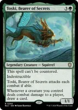 Toski, Bearer of Secrets - 244 - NM - Commander: Bloomburrow - MTG