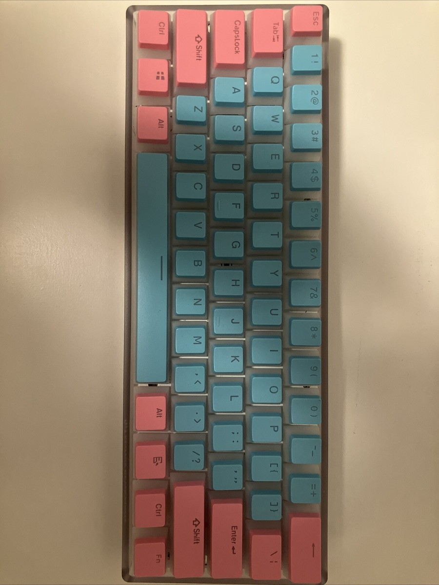 Clix X Matrix Cotton Candy Keyboard Speed Silver Switch's | eBay