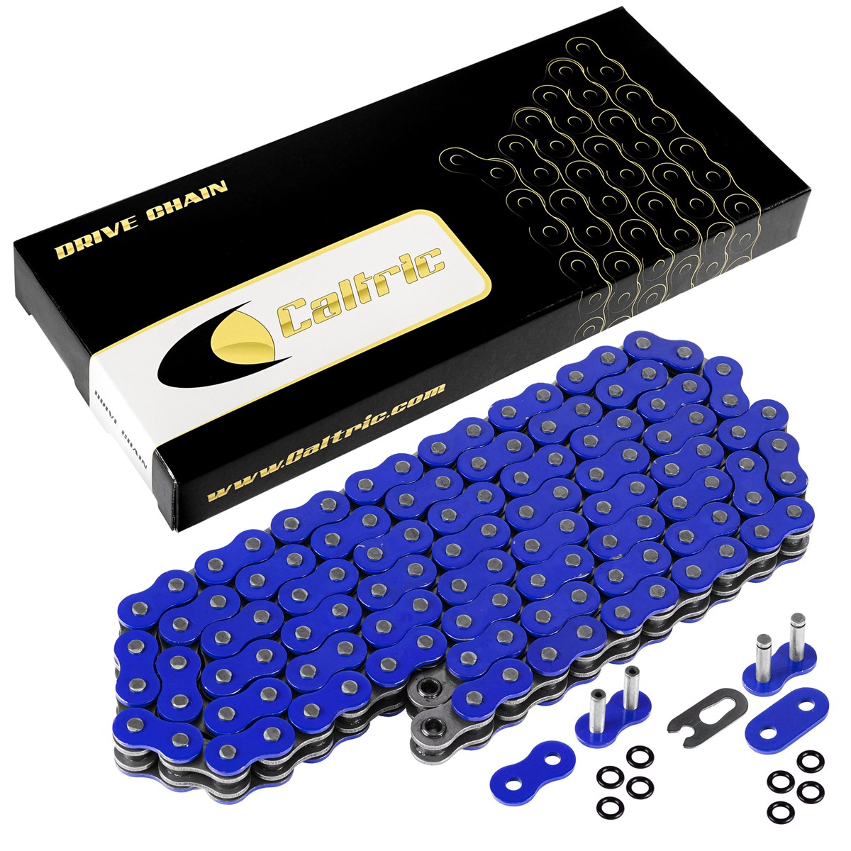 O-Ring Blue Drive Chain for Kawasaki ZX636 Ninja ZX6R ZX-6R 2003