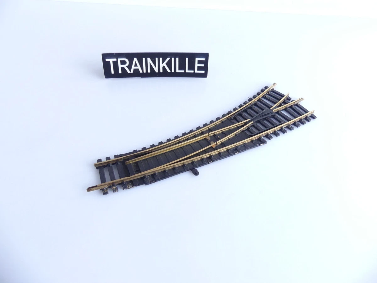 Rails [HO] : Aiguillage courbé long gauche [Code 100] - HORNBY R 8074