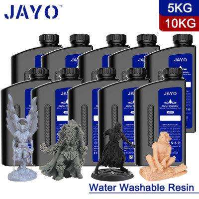 JAYO 5/10KG Water Washable Resin 3D Drucker Harz Photopolymer 1KG/SET UV 405nm