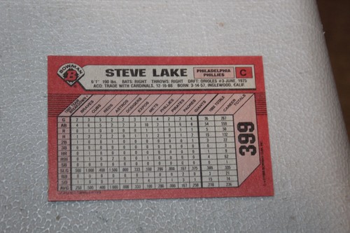 1989 Bowman Baseball Card Complete Finish Fill Your List Set U-Pick #251-484+ - Picture 297 of 489