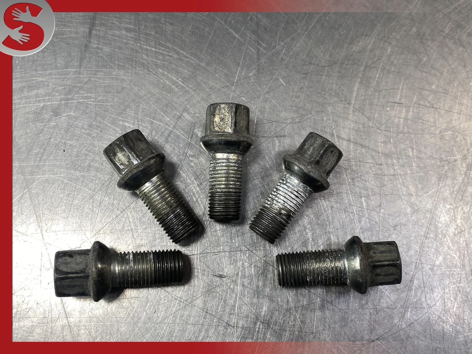 08-24 AUDI A5 S5 RS5 RUEDA TUERCA TUERCA PERNOS OEM-JUEGO DE 5 Foto 2 de 3