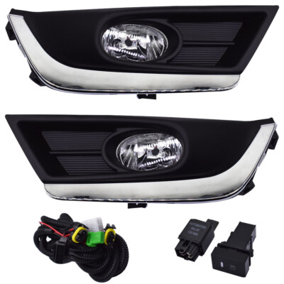 LABLT Fog Lights For 2017-2018 Honda CR-V Lamps w/Switch Kits Left&Right Side