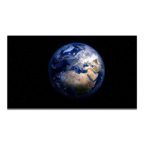 Solar System Earth Canvas Poster Unframed Picture Living Room Home Wall Decor - Picture 16 of 17