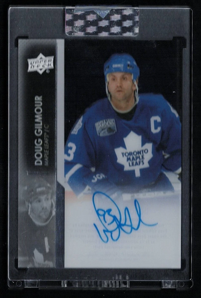 Doug Gilmour Ice Hockey Autographed Sports Trading Card Singles