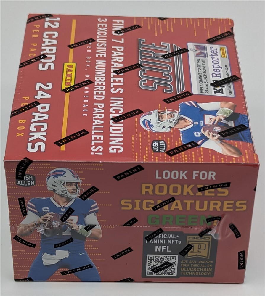 Factory Sealed 24 Pack Retail Box 2023 Panini Score NFL Football