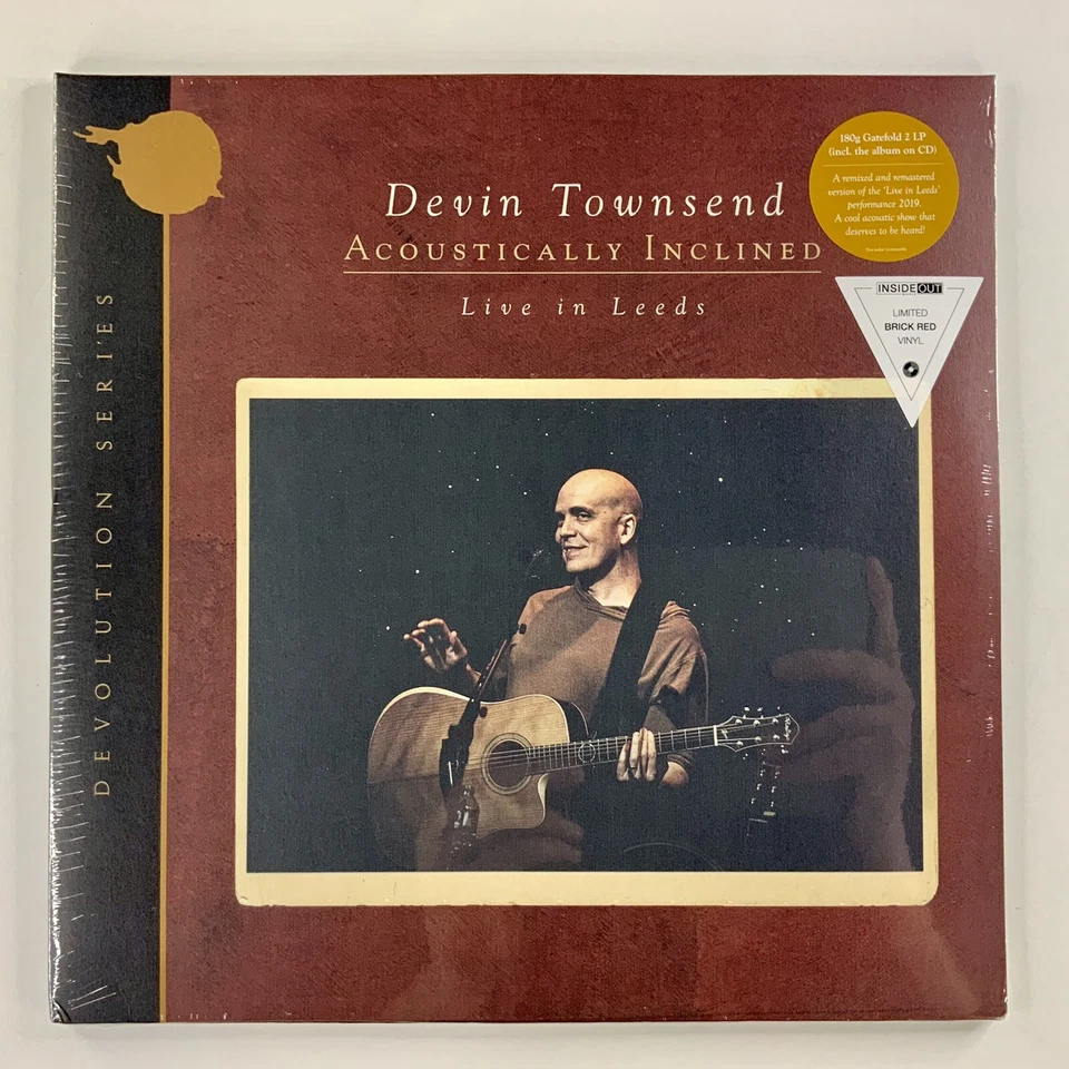 Devin Townsend - Acoustically Inclined Live In Leeds 2LP+CD Red Brick Vinyl /200 - Image 2 of 4