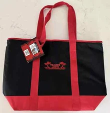 Trader Joe Red Limited 7 GALLON INSULATED REUSABLE TOTE BEACH BAG NWT!