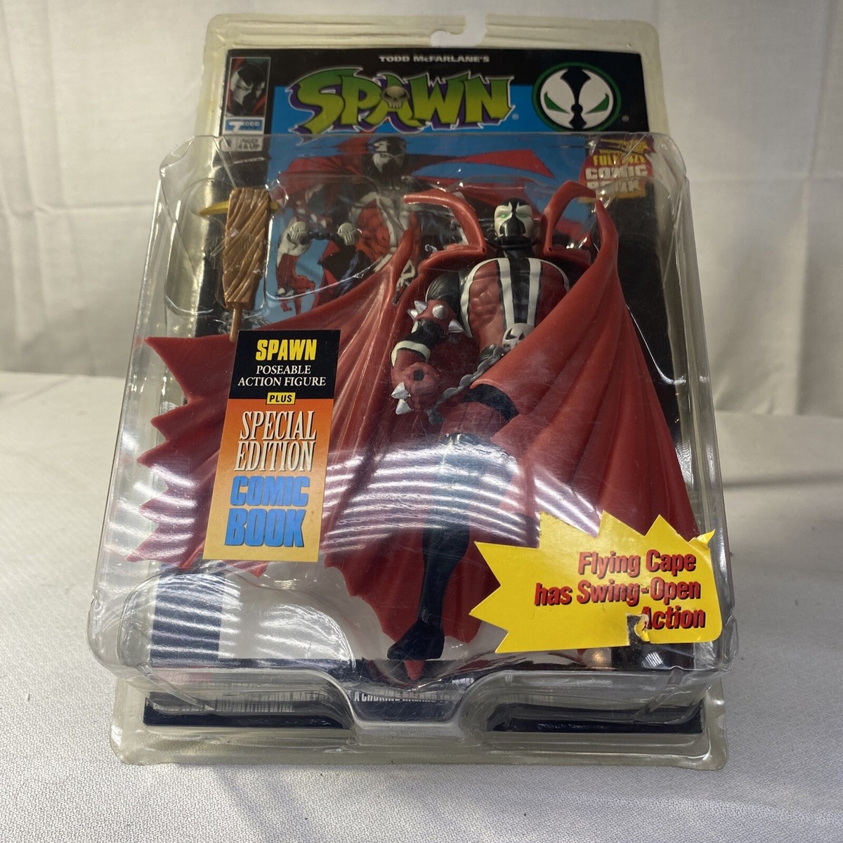 Todd McFarlane Spawn Series 1 Flying Cape Action Figure 1994