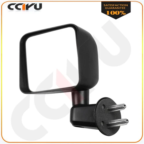 ?Left Hand Side Black Mirror Manually Folding For 2007-2017 Jeep Wrangler