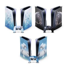 OFFICIAL SIMONE GATTERWE ART MIX VINYL SKIN FOR SONY PS5 DISC EDITION BUNDLE