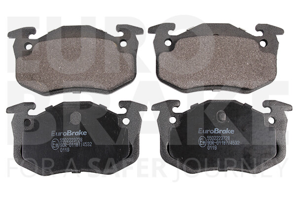 Eurobrake BremsbeläGe BremsklöTze FüR Renault Clio II Bb_ Cb_ 1.2 16V 5502223728-image