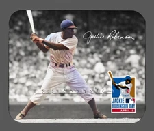 Jackie Robinson Los Angeles Dodgers Facsimile Autographed Mouse Pad Item#8975