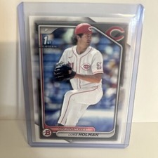 2024 Bowman Draft Luke Holman 1st Paper (RC) #BD-100 Reds