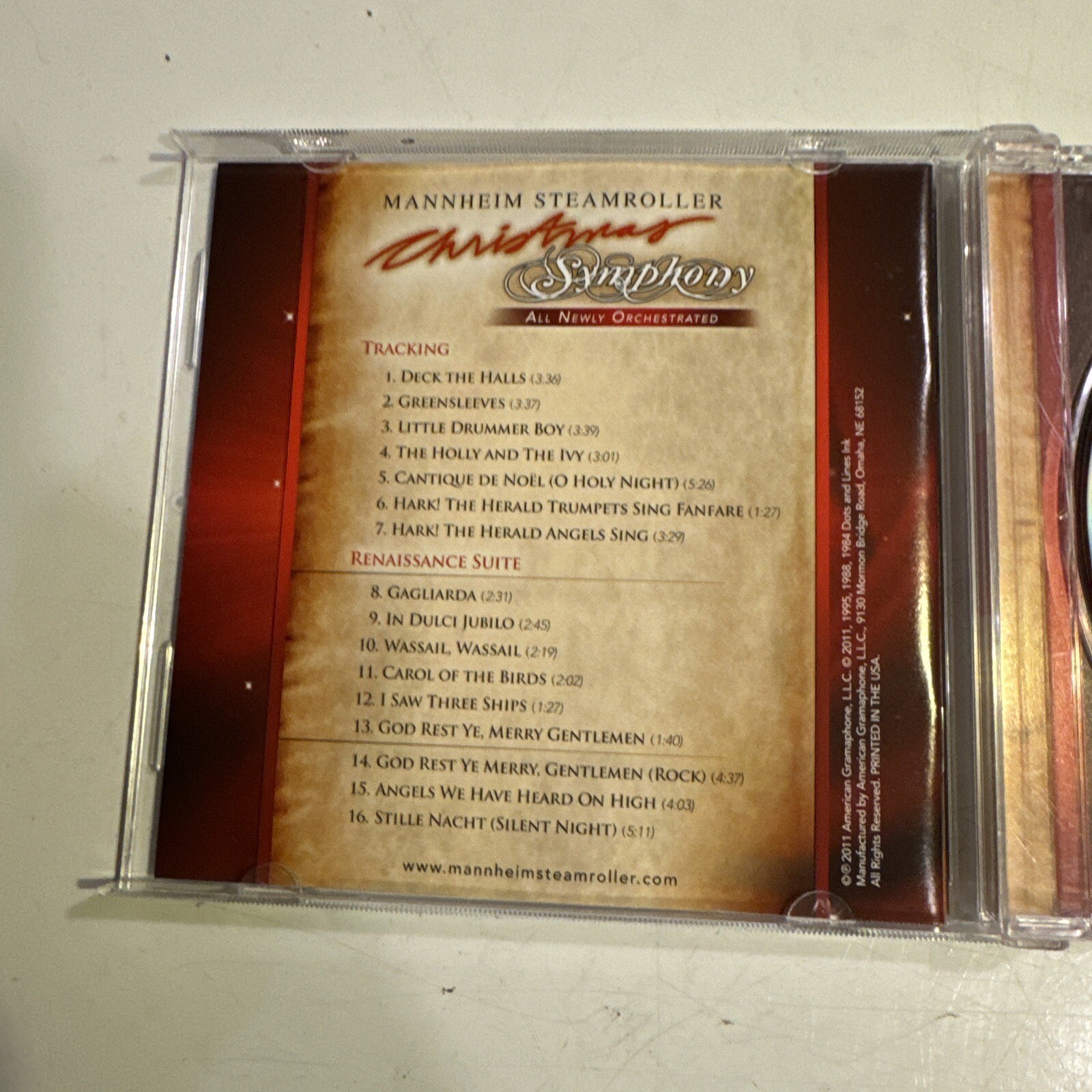 MANNHEIM STEAMROLLER Christmas Symphony NEW CD 12805301220 | eBay