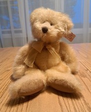Russ Berrie From The Past, Plush Teddy Bear 2818 Tag Golden Pennington