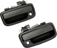 Pair Outside Exterior Black Left & Right For 1995-2004 Toyota Tacoma Door Handle
