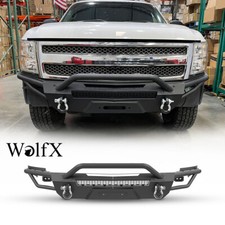Front Bumper Wled Lightsd-ring Shackles For 2007-2013 Chevrolet Silverado 1500