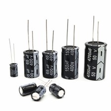 10 Condensateurs Panasonic 2200µF 10V 105°C - EEUHD1A222B - Neufs