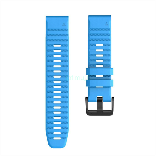 22 26mm QuickFit Silicone Strap For Garmin Fenix 3 3HR 6X 6X Pro 5 5X 7 7X Band - Picture 50 of 67