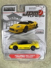   Jada Toys JDM Tuners 2002 Honda NSX Type-R Japan Spec Widebody Yellow HW16  